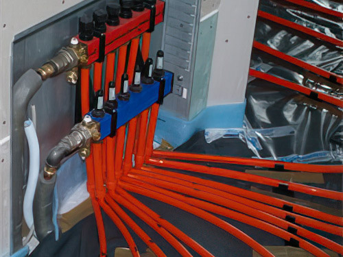 FussbodenWandheizungsverteiler